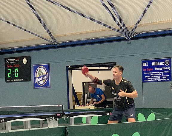 Einen soliden Eindruck hinterließ auch Josef Braun im ersten Punktspiel für Zeulenroda. Josef-Braun-10-2023-II.JPG